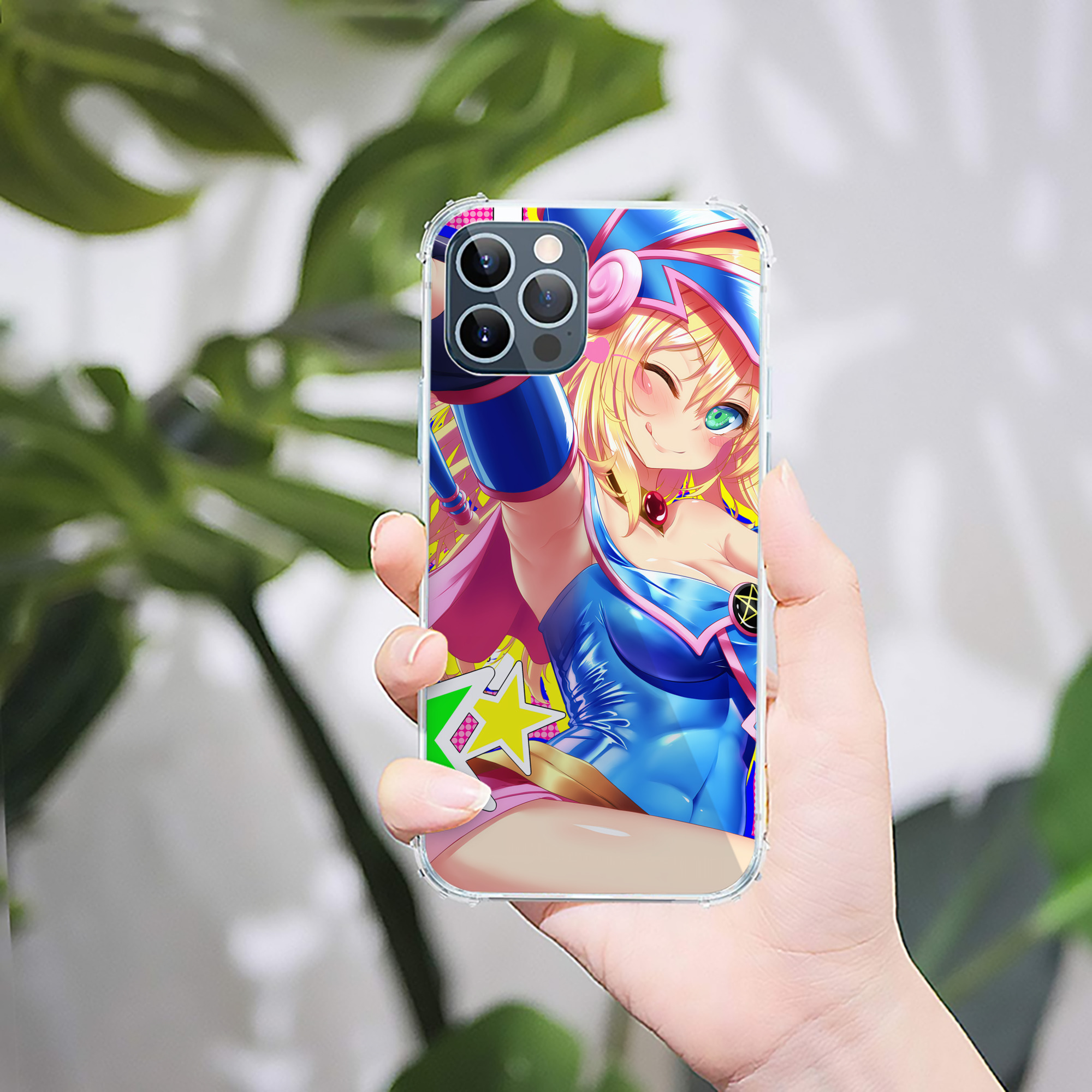 （画像用） 遊☆戯☆王 Yu-Gi-Oh! 【iPhone 12シリーズ対応】透明スマホケース（クリアソフトケース）